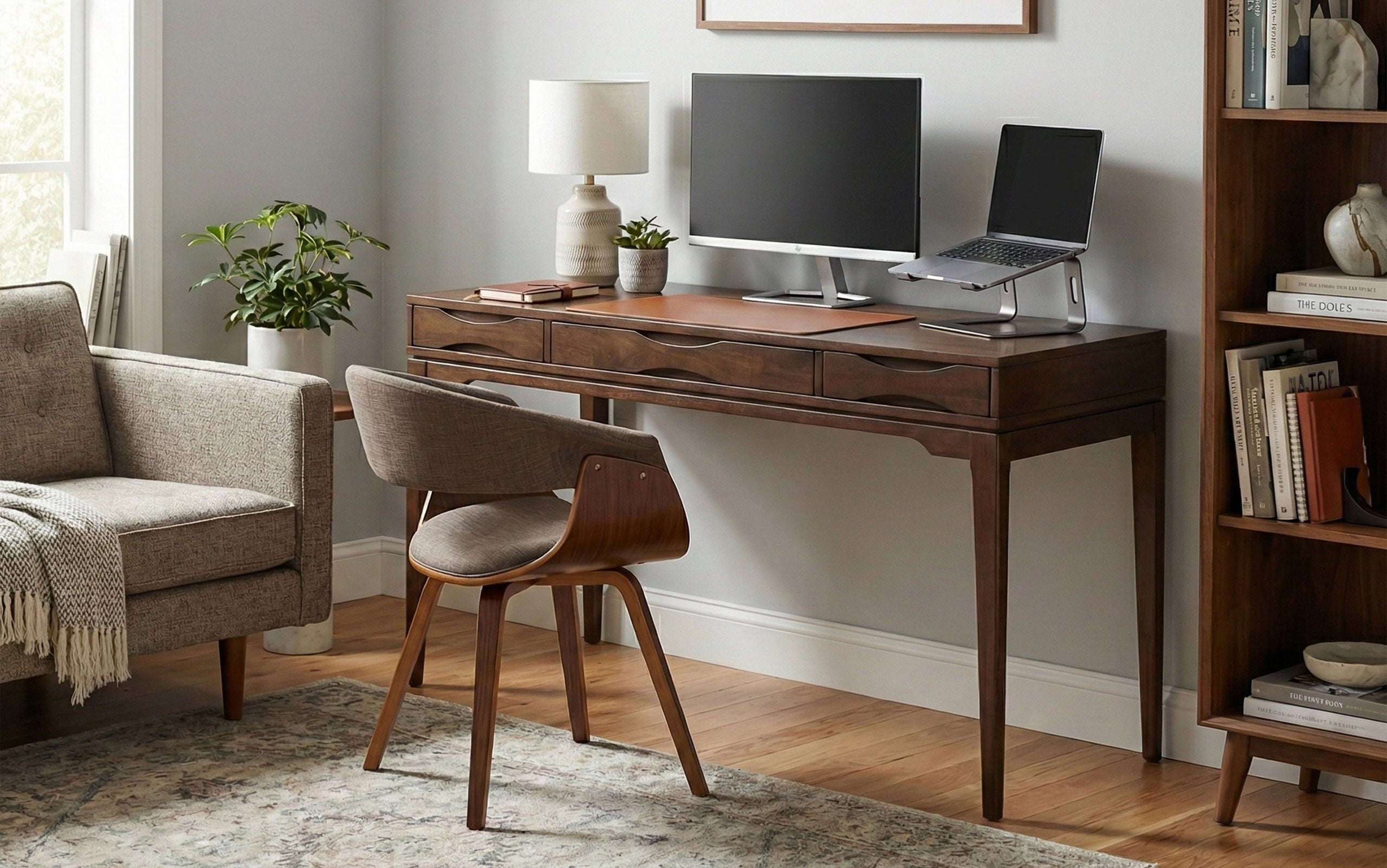 Walnut Brown | Harper Desk
