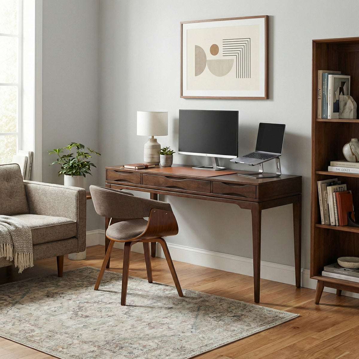 Walnut Brown | Harper Desk