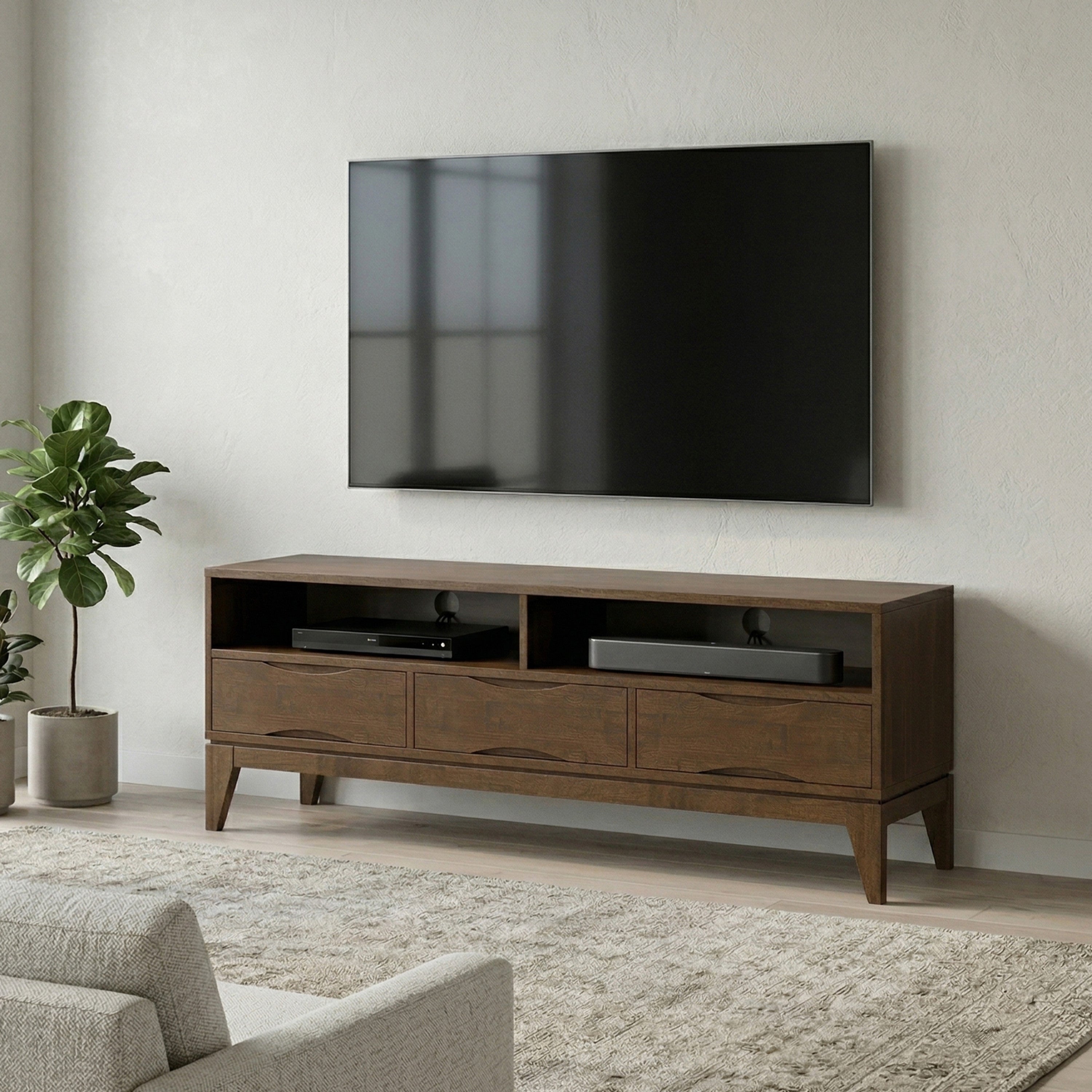 60 Inch Mid-Century Modern TV Stand | Harper TV Stand – Simpli Home