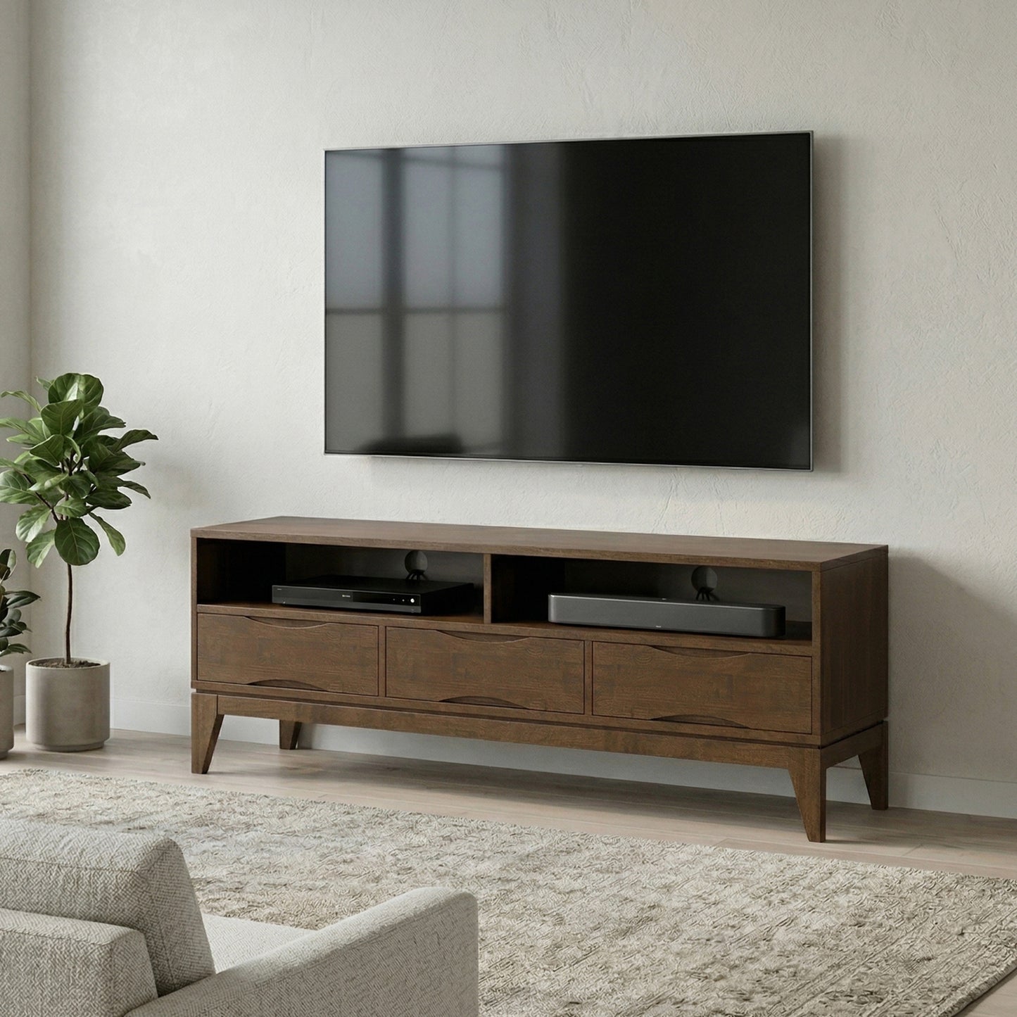 Walnut Brown | Harper TV Stand