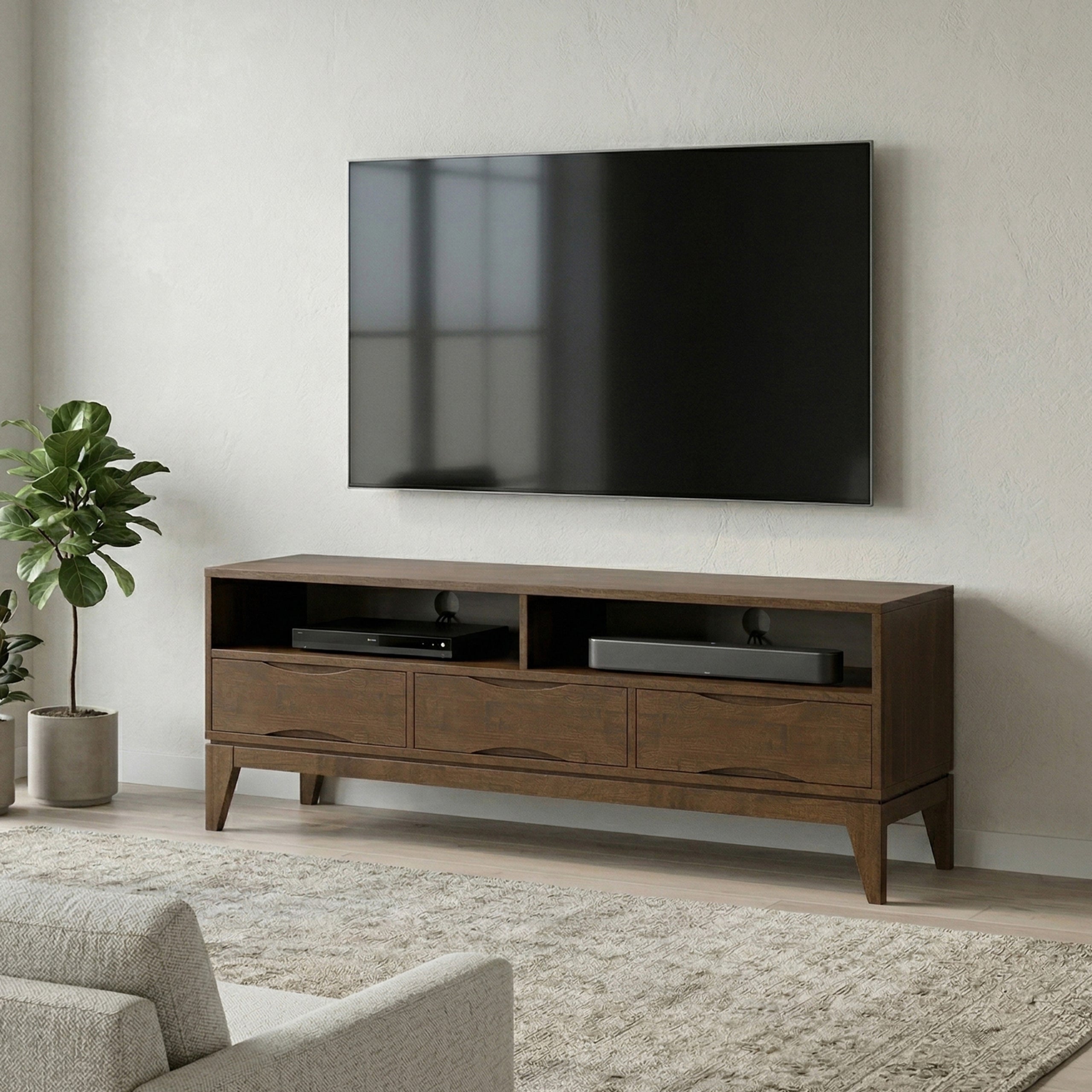 Walnut Brown | Harper TV Stand