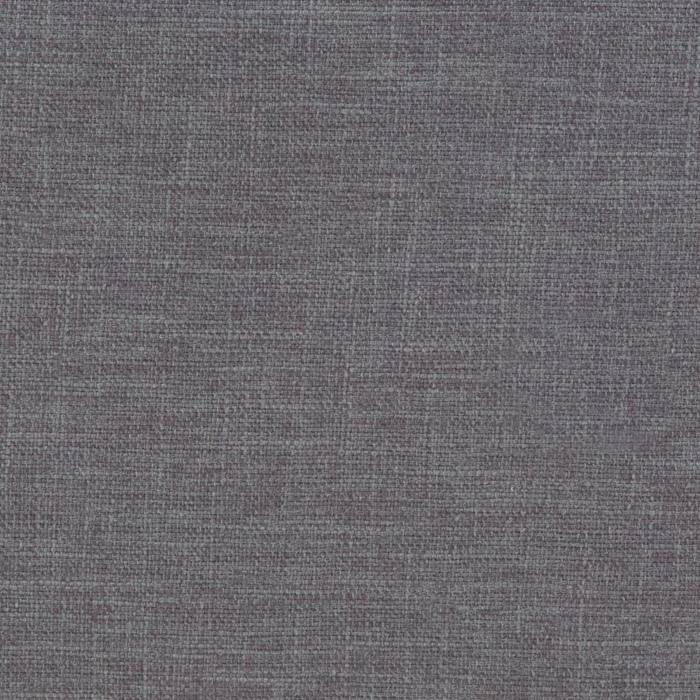 Slate Grey Linen Style Fabric | Hamilton Vegan Leather Storage Ottoman