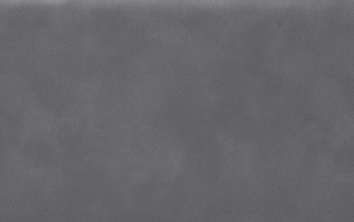 Stone Grey Vegan Leather | Hamilton Vegan Leather Storage Ottoman