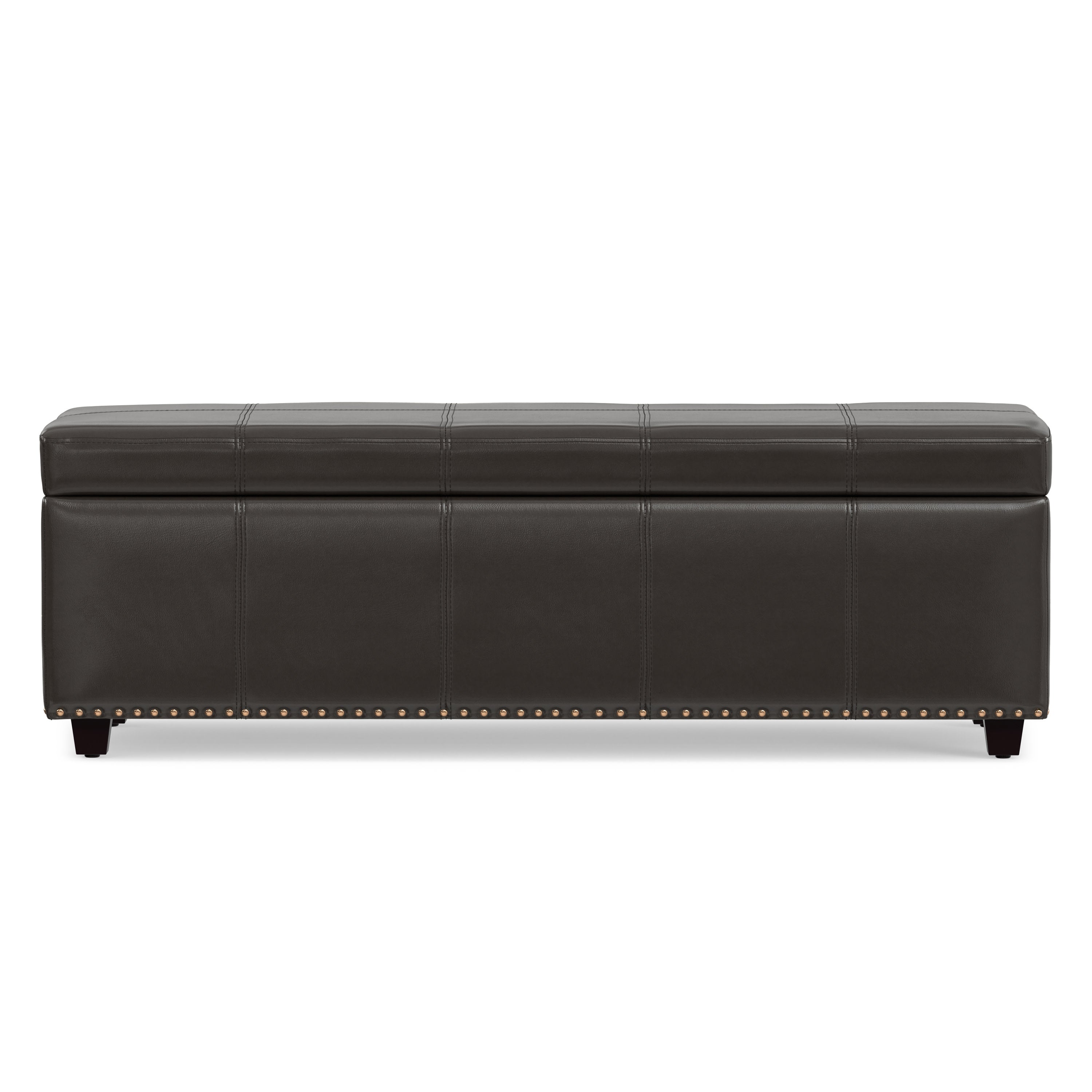 Large Storage Ottoman | Kingsley Large Storage Ottoman – Simpli Home