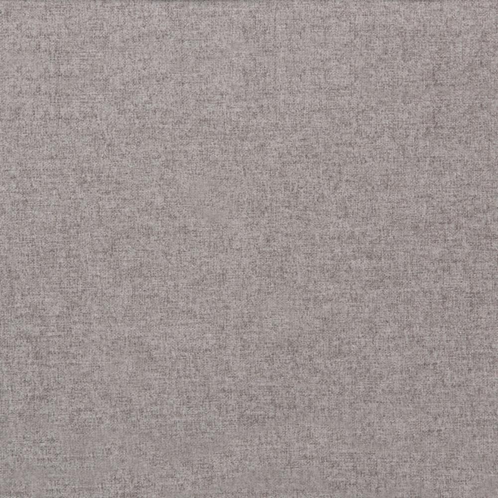 Cloud Grey Linen Style Fabric | Oregon Linen Look Storage Ottoman with Tray