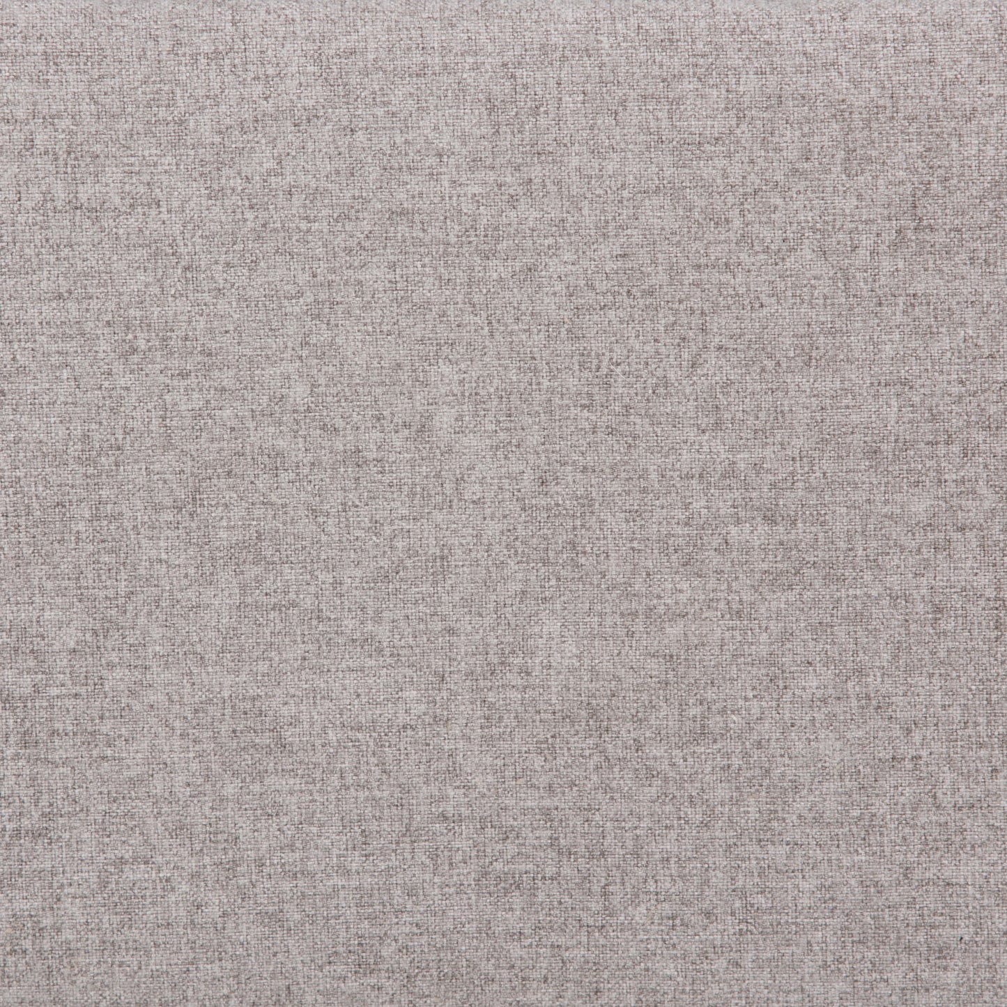 Cloud Grey Linen Style Fabric | Monroe Storage Ottoman in Linen