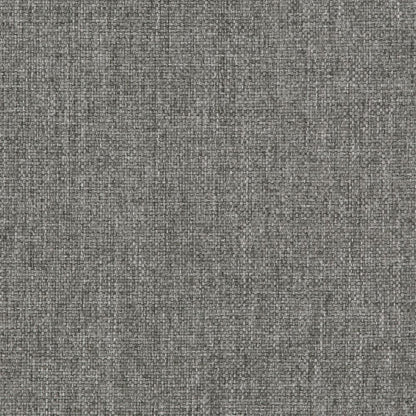 Grey Linen Style Fabric | Milltown 44 inch Large Ottoman Bench in Linen Style Fabric in Grey