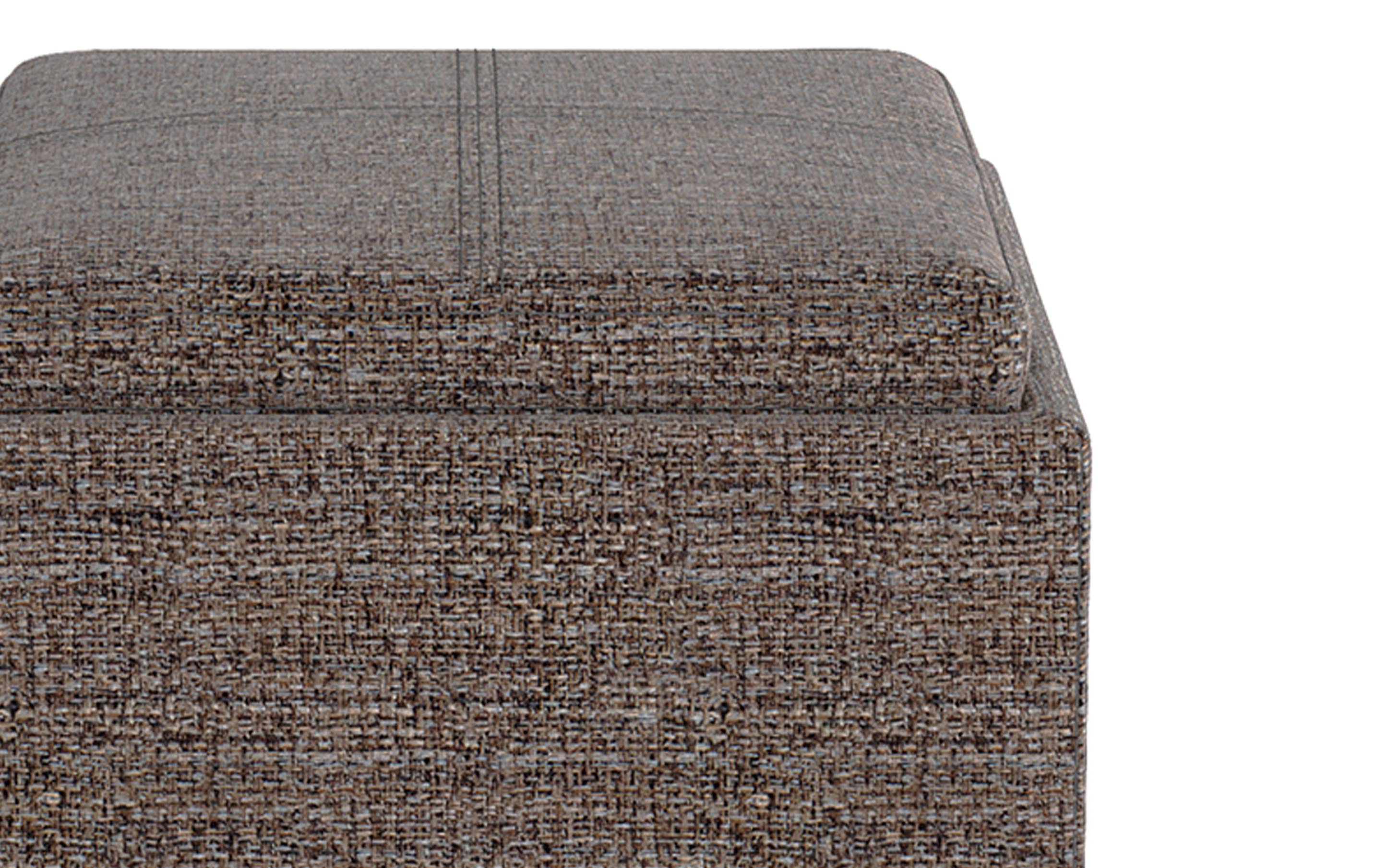 Cube Storage Ottoman | Rockwood Ottoman With Tray – Simpli Home