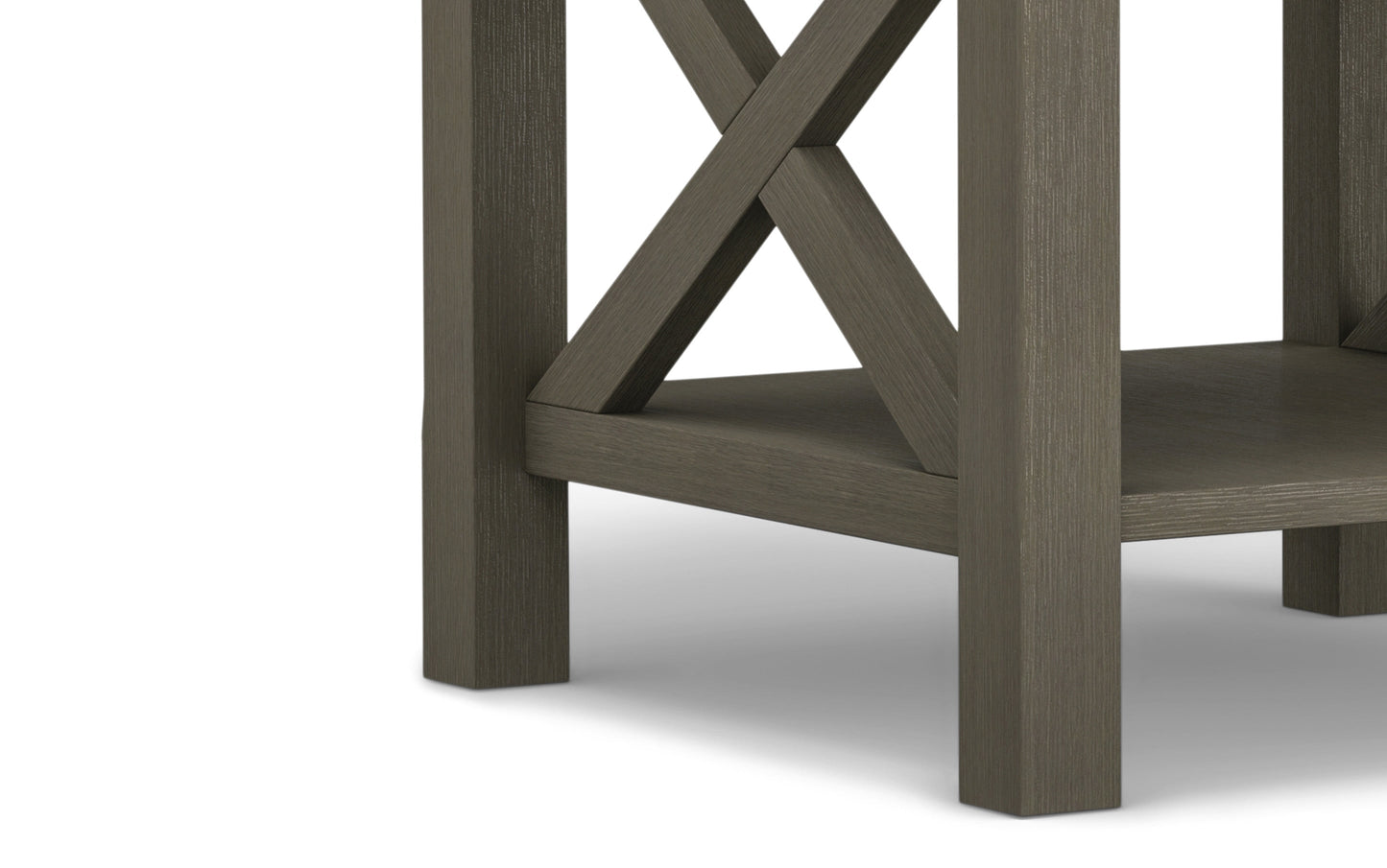Farmhouse Grey | Kitchener 20.5 inch End Side Table