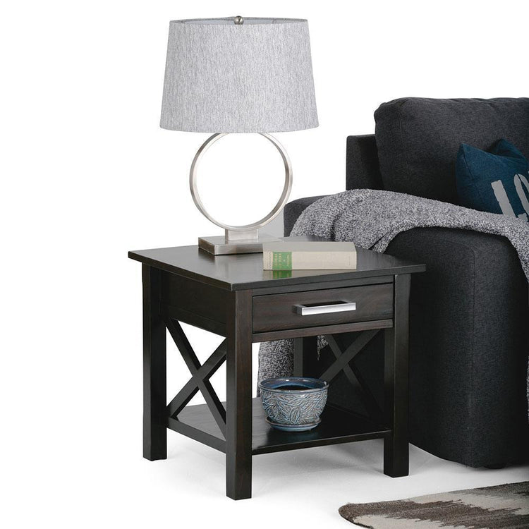 Hickory Brown | Kitchener 20.5 inch End Side Table