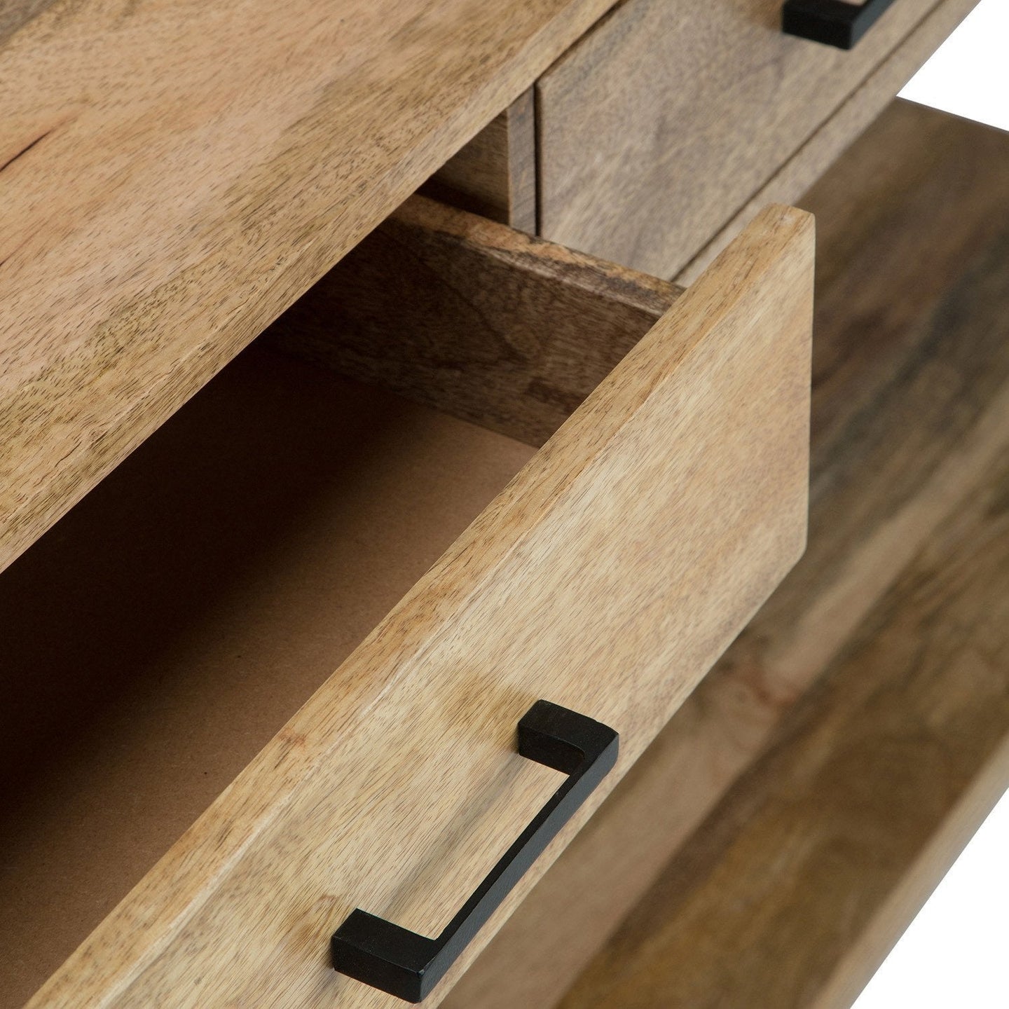 Solid Mango Console Table | Riverside Console Sofa Table – Simpli Home