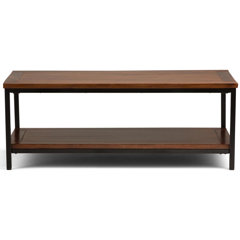Dark Cognac Brown | Skyler 48 inch Coffee Table