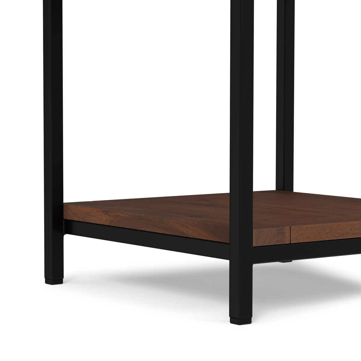 Dark Cognac Brown | Skyler End Table in Mango