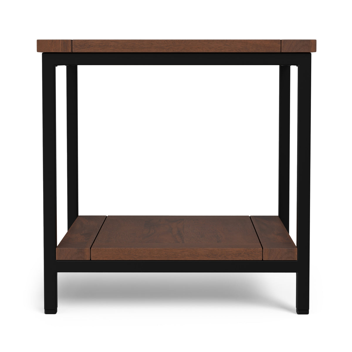 Dark Cognac Brown | Skyler End Table in Mango