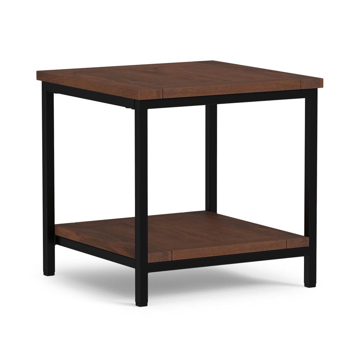 Dark Cognac Brown | Skyler End Table in Mango