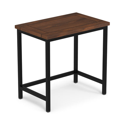 Dark Cognac Brown | Skyler 2 Pc Nesting Side Table in Mango