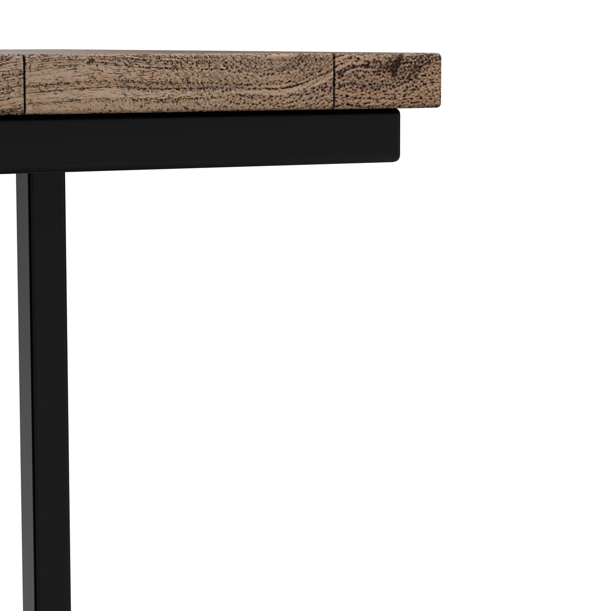 Beach Brown Black | Skyler C Side Table