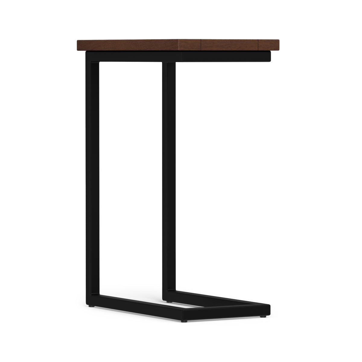 Dark Cognac Brown Black | Skyler C Side Table