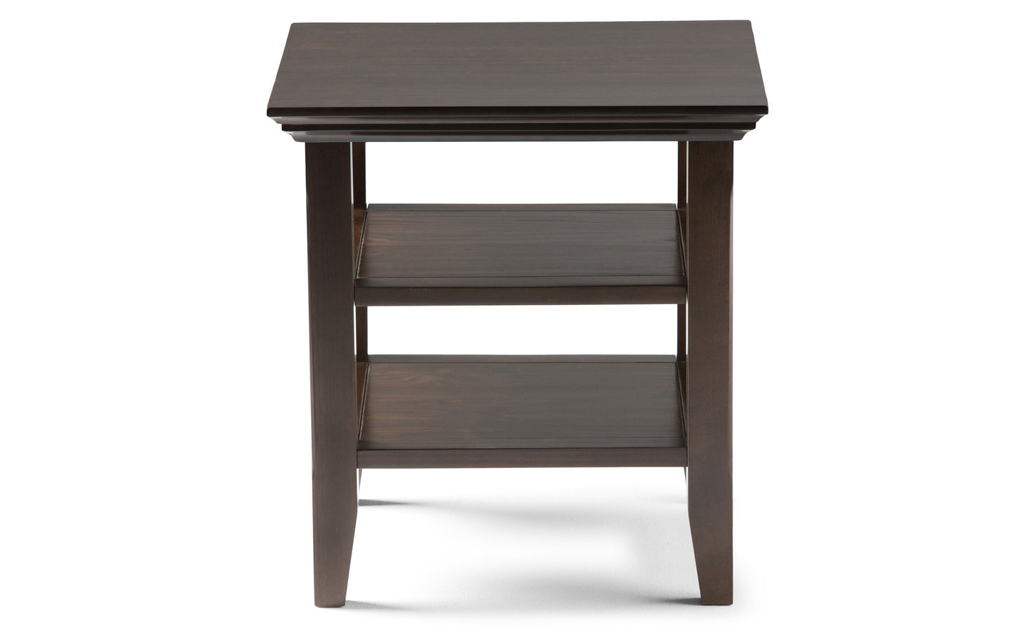 Brunette Brown | Acadian 48 inch Coffee Table with 19 inch End Tables (Set of 3)