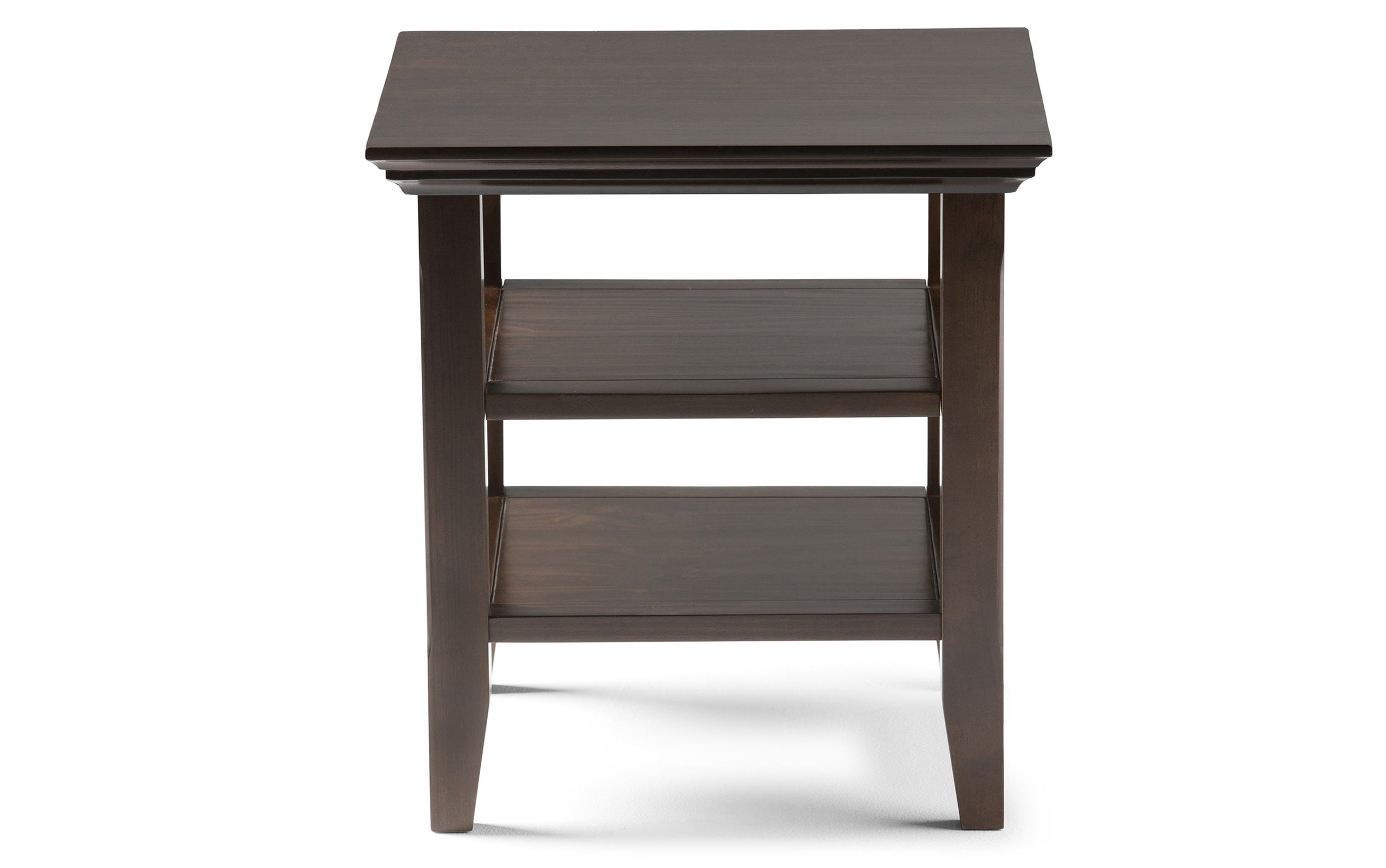Brunette Brown | Acadian 48 inch Coffee Table with 19 inch End Tables (Set of 3)