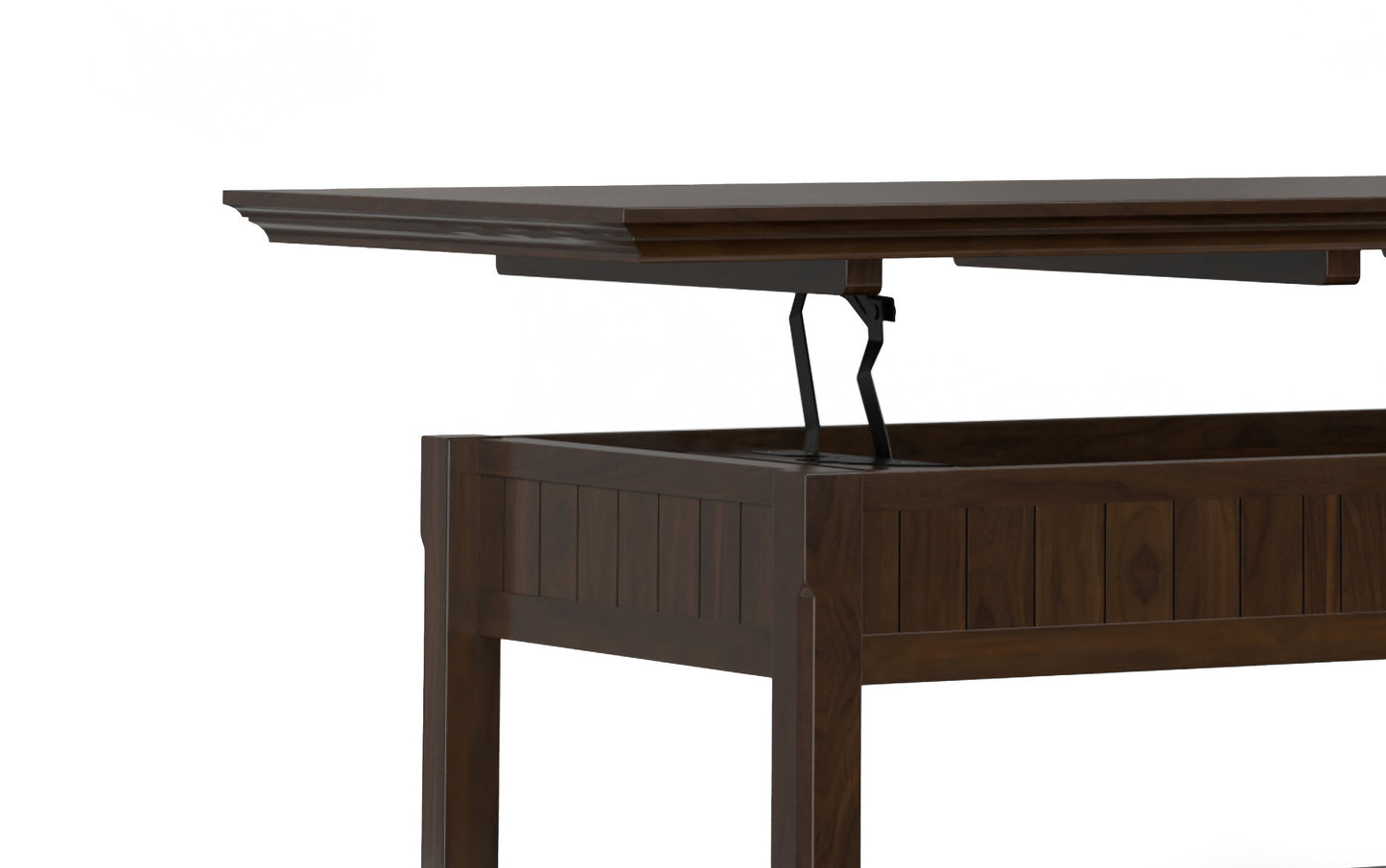 Brunette Brown | Acadian 48 inch Coffee Table with 19 inch End Tables (Set of 3)