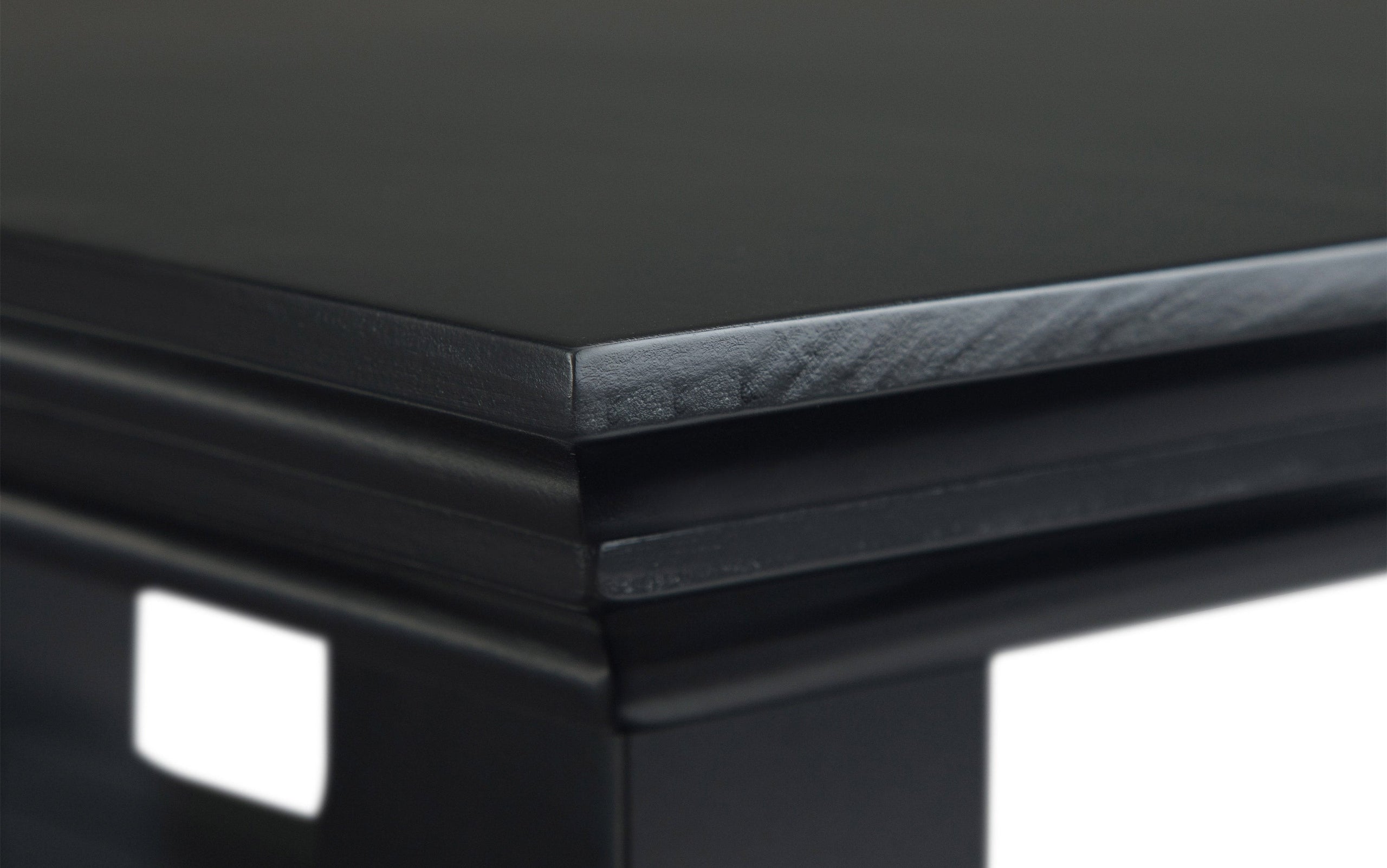 Black | Acadian 14 inch Narrow Side Table (Set of 2)