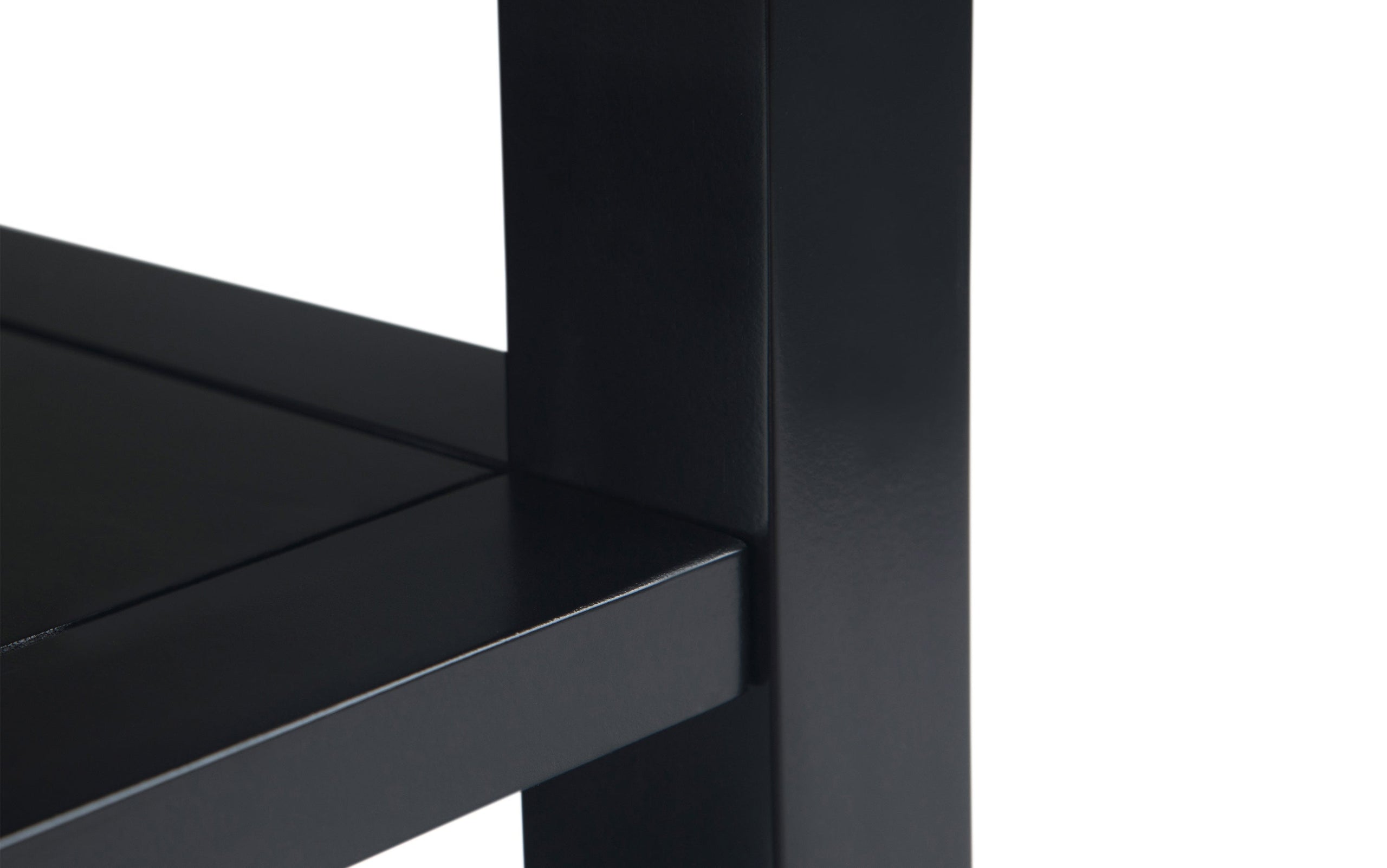 Black | Acadian 14 inch Narrow Side Table (Set of 2)