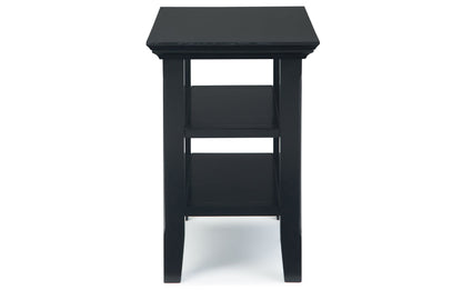 Black | Acadian 14 inch Narrow Side Table (Set of 2)