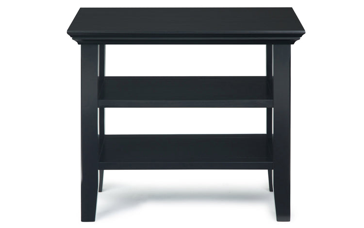 Black | Acadian 14 inch Narrow Side Table (Set of 2)