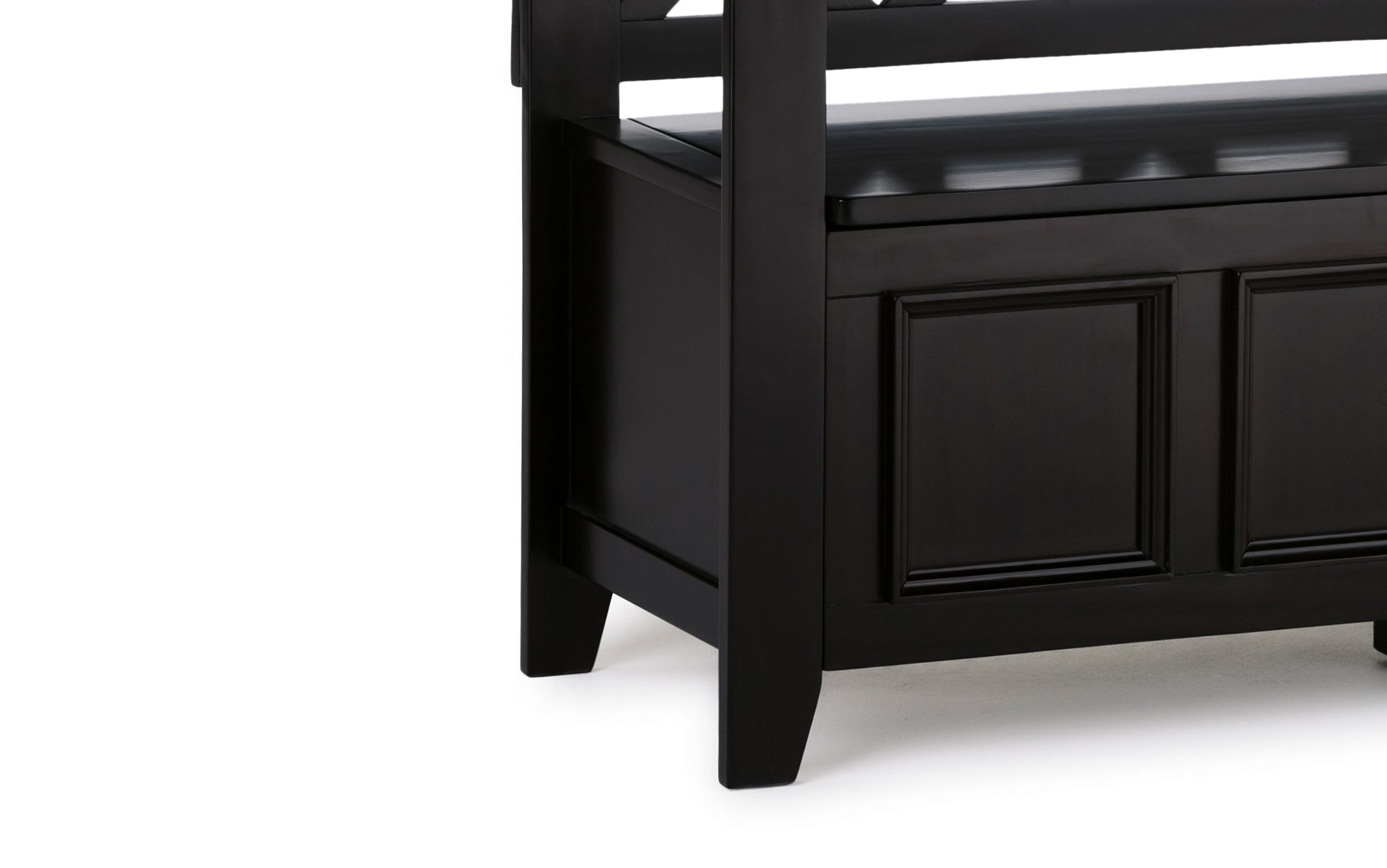 Hickory Brown | Amherst 48-inch Storage Bench and 36-inch Cabinet