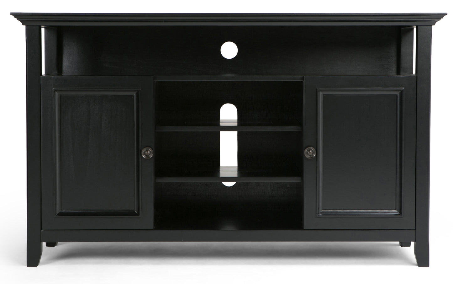 Amherst 54 inch TV Stand with 24 inch 5 Shelf Bookcases (Set of 3)