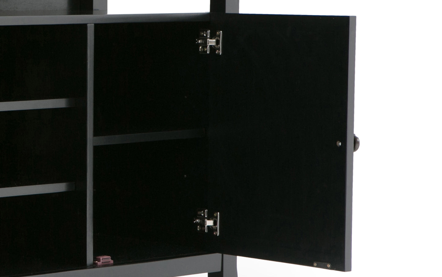 Amherst 54 inch TV Stand with 24 inch 5 Shelf Bookcases (Set of 3)