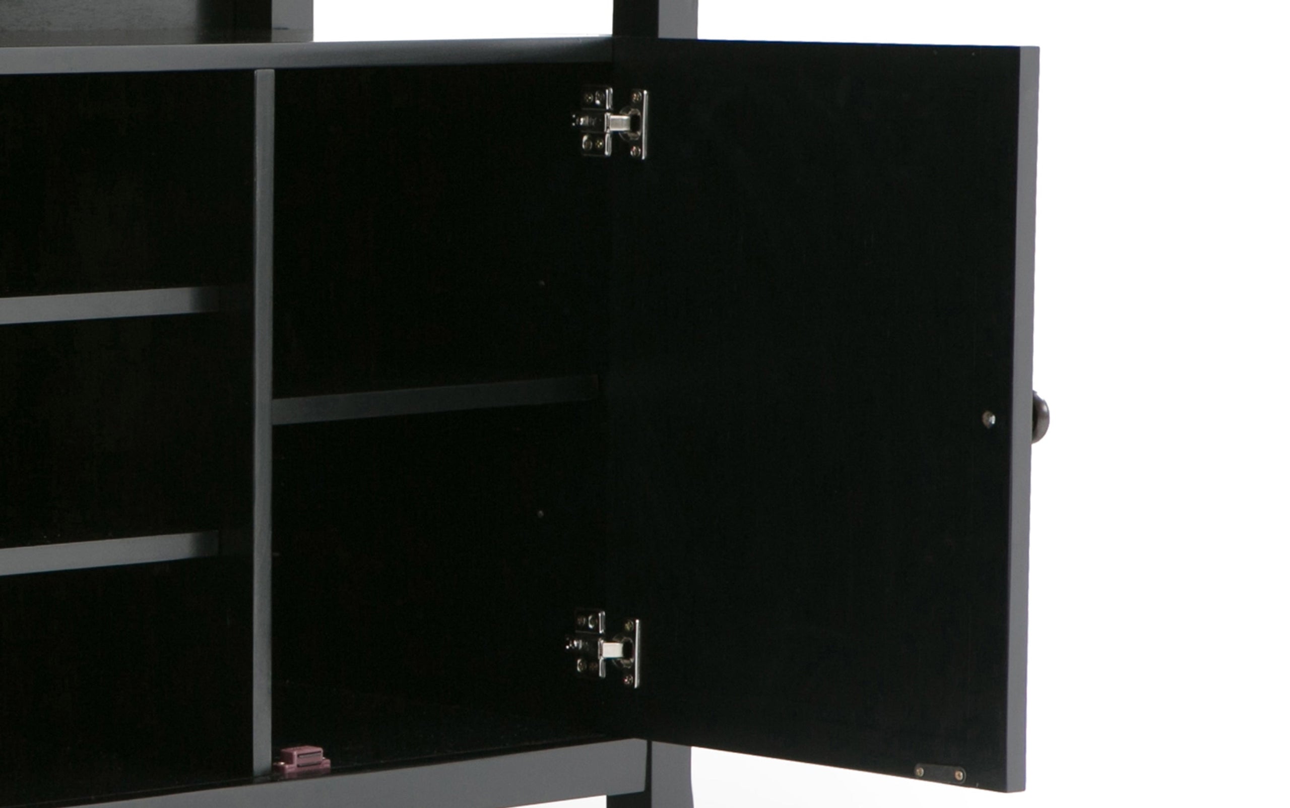 Amherst 54 inch TV Stand with 24 inch 5 Shelf Bookcases (Set of 3)