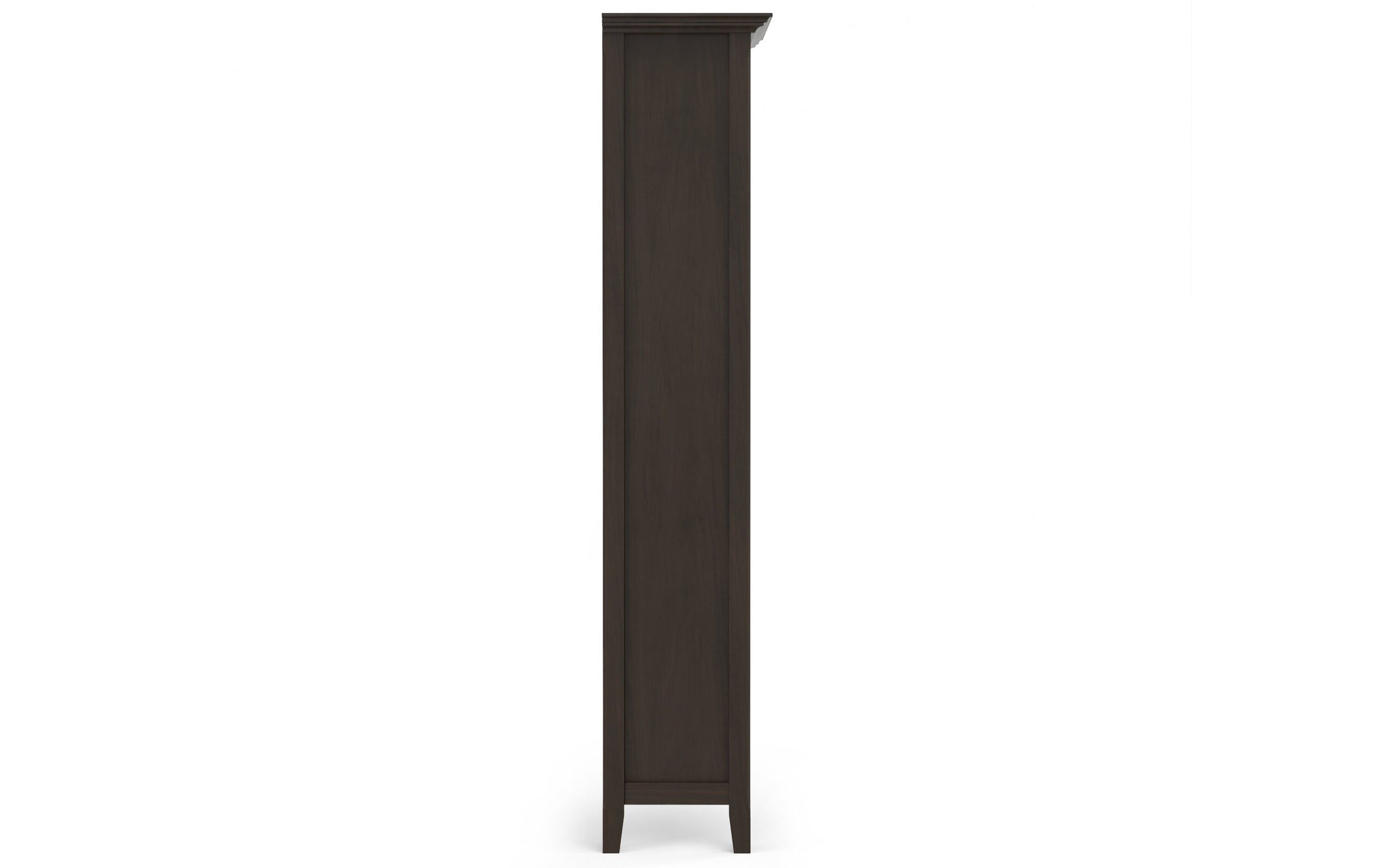 Amherst 72 inch Low TV Stand with 24 inch 5 Shelf Bookcases (Set of 3)