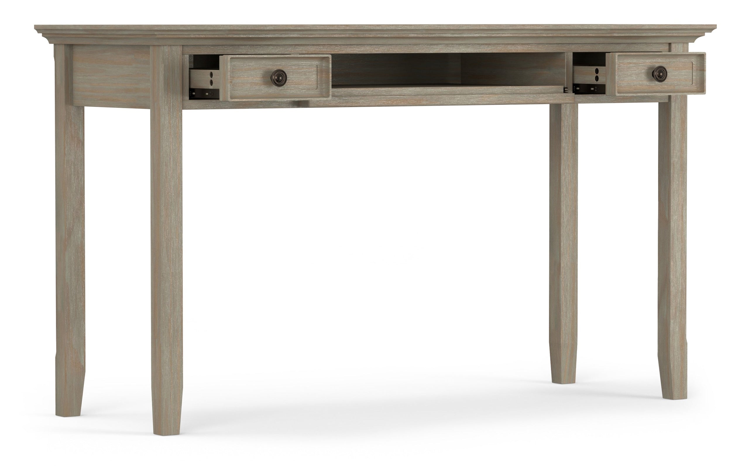 Distressed Grey | Amherst 54 inch Desk and 30 inch Bookcase (Set of 2)