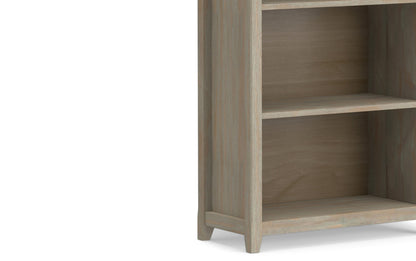 Distressed Grey | Amherst 54 inch Desk and 30 inch Bookcase (Set of 2)