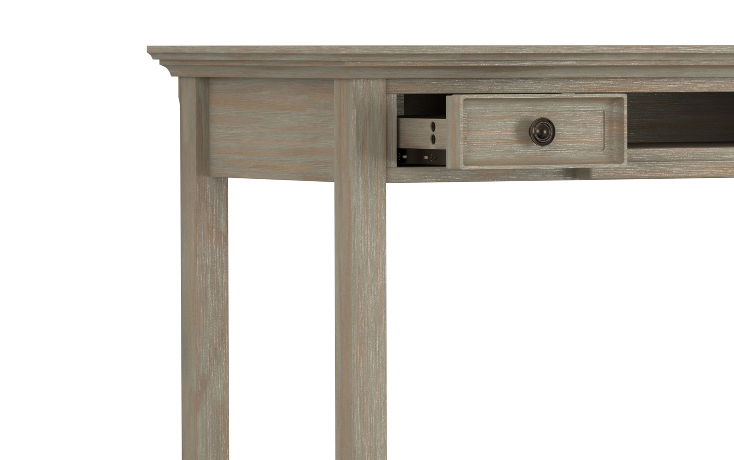 Distressed Grey | Amherst 54 inch Desk and 30 inch Bookcase (Set of 2)