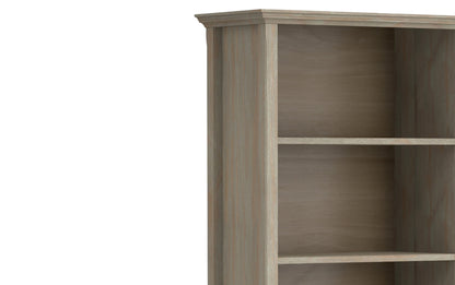Distressed Grey | Amherst 54 inch Desk and 30 inch Bookcase (Set of 2)