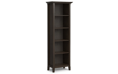 Hickory Brown | Amherst Solid Wood 54 inch Desk with 24 inch Bookcases (Set of 3)