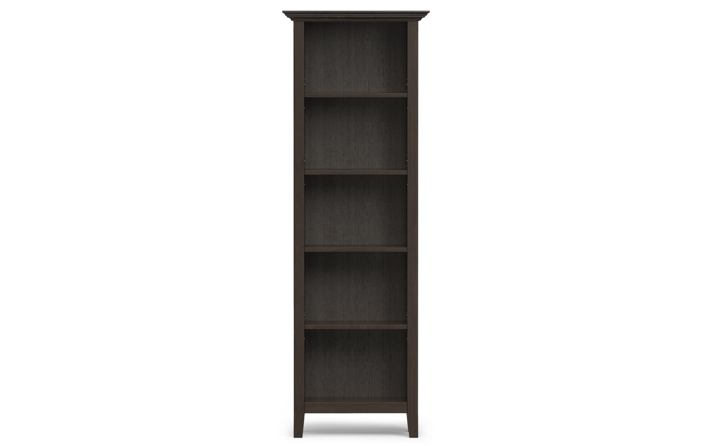 Hickory Brown | Amherst Solid Wood 54 inch Desk with 24 inch Bookcases (Set of 3)
