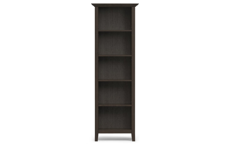 Hickory Brown | Amherst Solid Wood 54 inch Desk with 24 inch Bookcases (Set of 3)