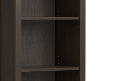 Hickory Brown | Amherst Solid Wood 54 inch Desk with 24 inch Bookcases (Set of 3)