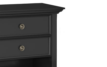Black | Amherst 24 inch Bedside Table (Set of 2)
