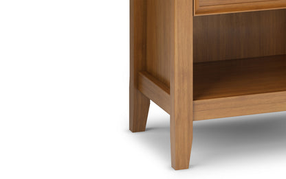 Light Golden Brown | Amherst 24 inch Bedside Table (Set of 2)