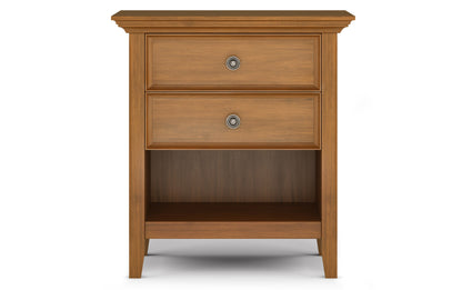 Light Golden Brown | Amherst 24 inch Bedside Table (Set of 2)