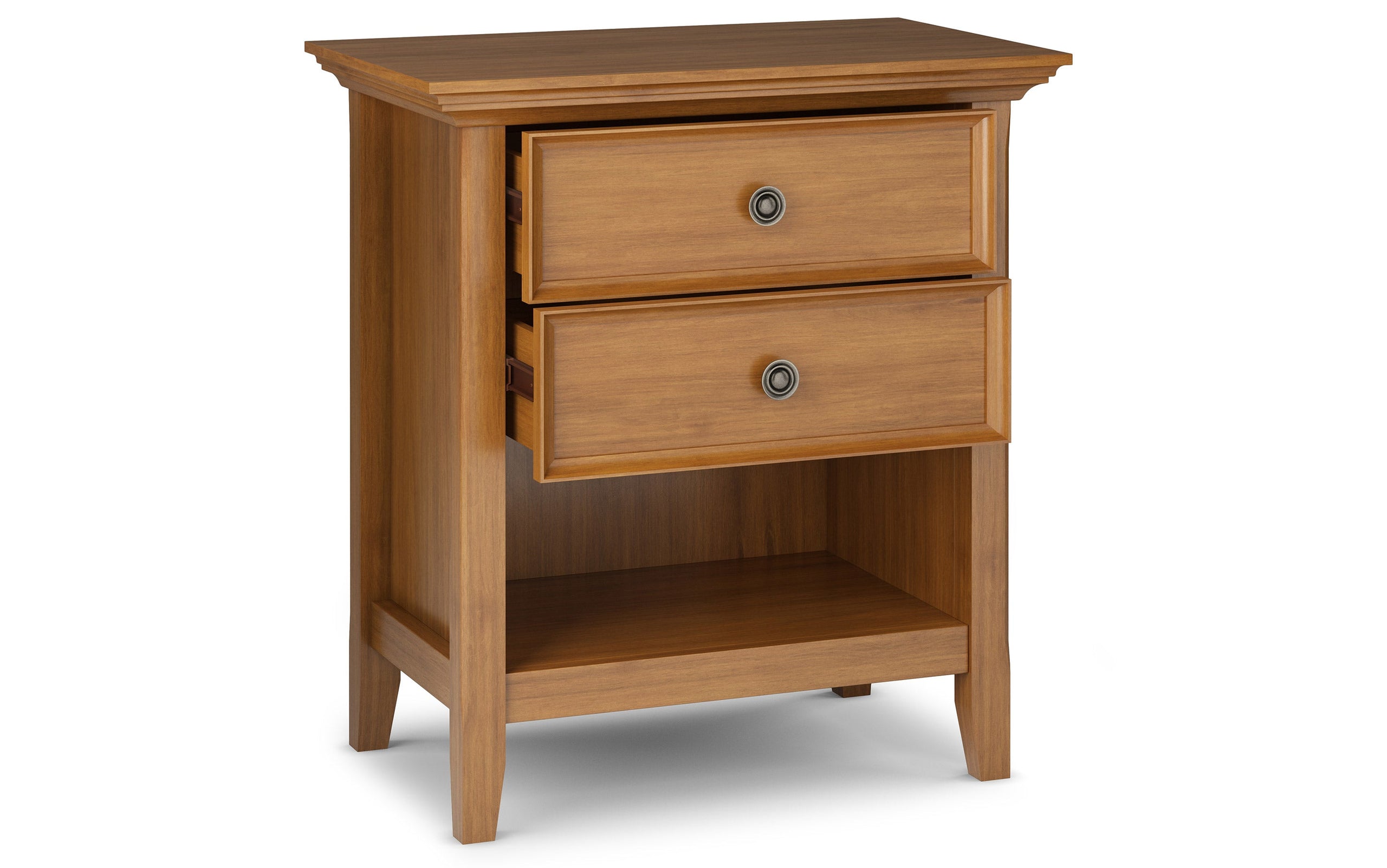 Light Golden Brown | Amherst 24 inch Bedside Table (Set of 2)