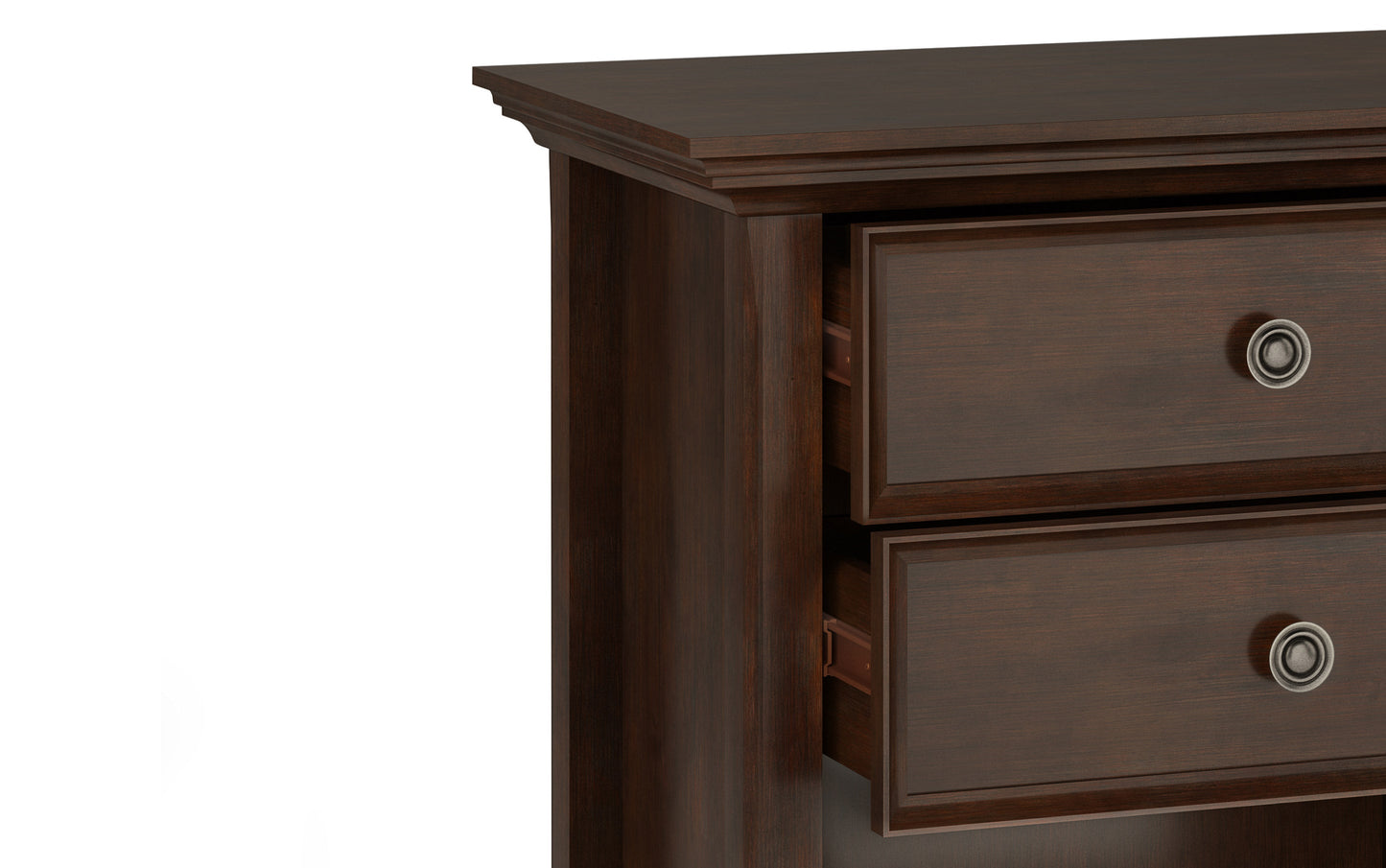 Russet Brown | Amherst 24 inch Bedside Table (Set of 2)