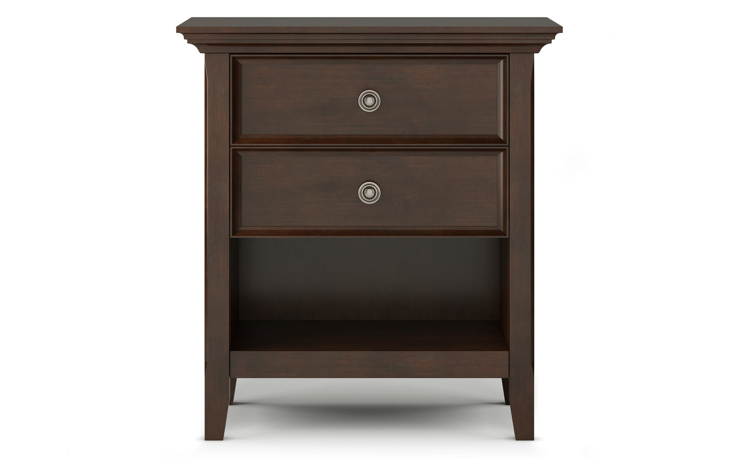 Russet Brown | Amherst 24 inch Bedside Table (Set of 2)