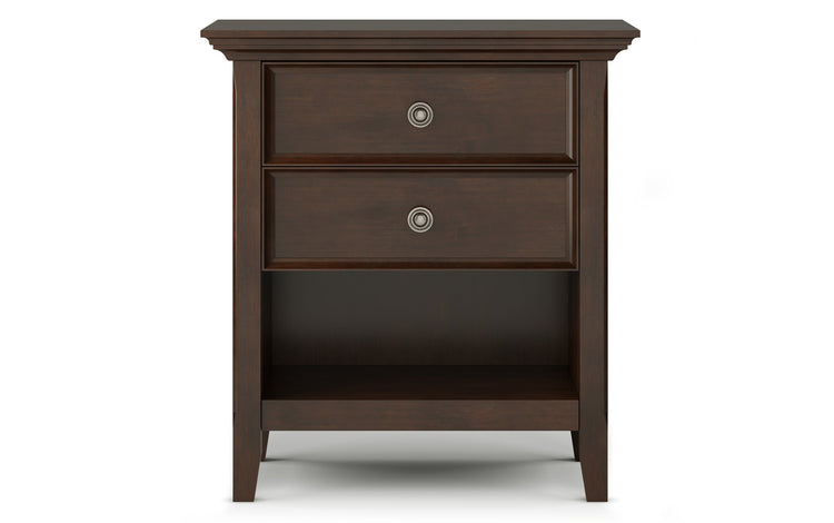 Russet Brown | Amherst 24 inch Bedside Table (Set of 2)