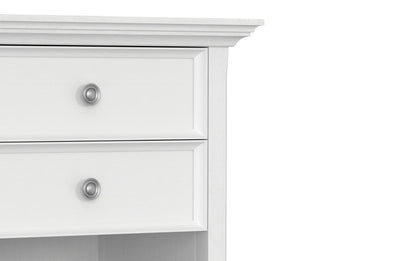 White | Amherst 24 inch Bedside Table (Set of 2)